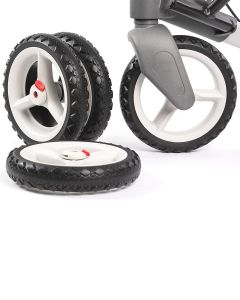 Offroad-hjul, sett på 4 hjul